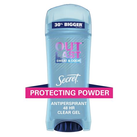 Secret Outlast Clear Gel Antiperspirant Deodorant For Women Protecting
