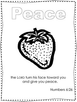 Print these kindness coloring pages for free with coloring pages. 10 Fruit of the Spirit Coloring Worksheets. Preschool ...