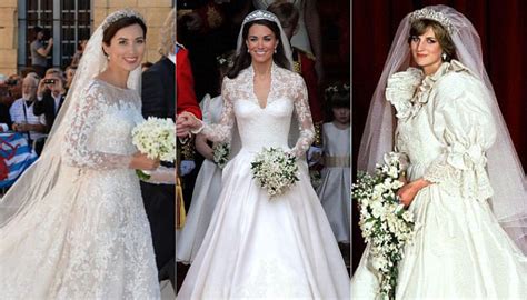 From Kate To Diana The 10 Best Royal Wedding Gowns Of All Time The