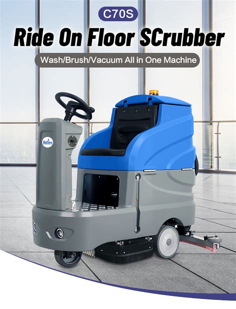 C70s Silence Electric Floor Scrubber With Ce And Etl Floor Cleaning