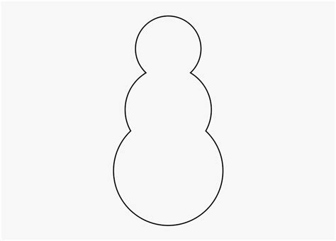 Snowman outlines including happy snowman, christmas snowman, fun snowman templates. Clipart Snowman Body - Line Art , Free Transparent Clipart ...