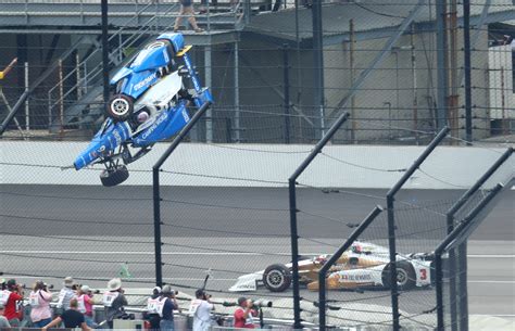 Pole Sitter Scott Dixon Takes Brunt Of Vicious Crash At Indianapolis 500 Usa Today Sports