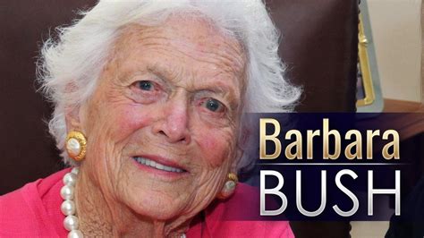 Spokesman For Former First Lady Barbara Bush Says She Has Passed Away