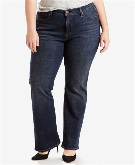 Levis Plus Size 415 Relaxed Fit Bootcut Jeans In Blue Lyst