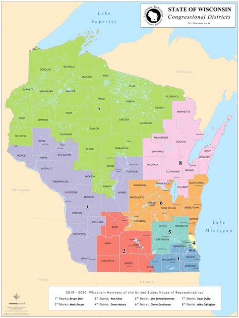 State redistricting information for Wisconsin