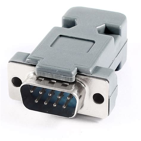 Rs232 Serial Port Db9 9 Pin Male Plug Pc Computer Cable Connector