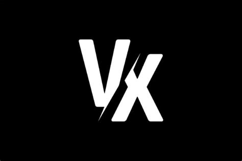Monogram Vx Logo Design Graphic By Greenlines Studios · Creative Fabrica