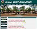 Photos of Vikrama Simhapuri University Degree Results