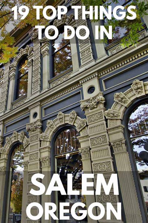 19 Top Choses à Faire à Salem Oregon Notes De Voyage Image