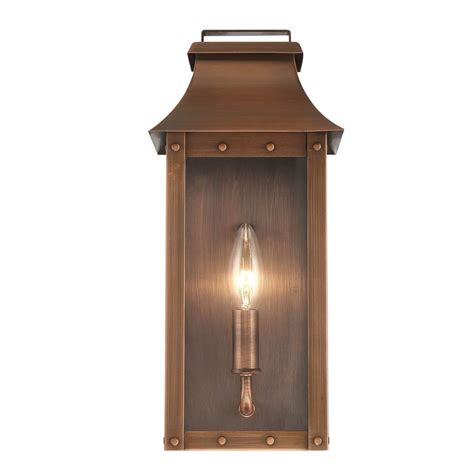 Acclaim Lighting Manchester 60w 1 Light Copper Outdoor Wall Lantern