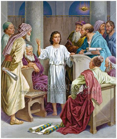 Boy Christ In The Temple Bible Images Bible Pictures Jesus Childhood