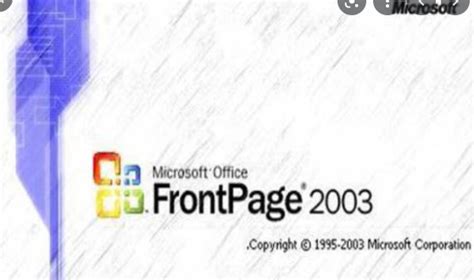 Microsoft Office Frontpage 2003 Download Free For Windows 7 8 10