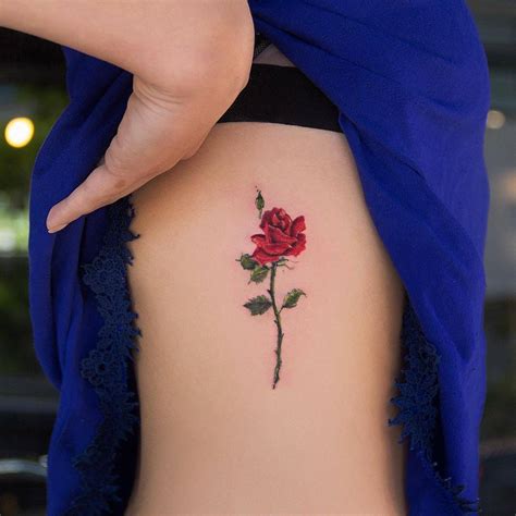 Friends cross ambigram tattoo on rib. 27 Inspiring Rose Tattoos Designs - Page 25 of 27 - Ninja ...
