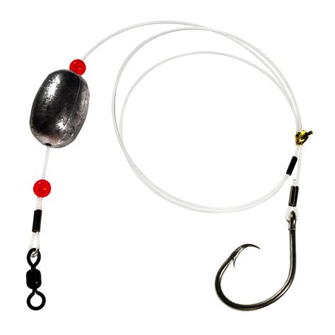 Grouper Rig With Egg Sinker Circle Hook Grouper Big Game Fishing