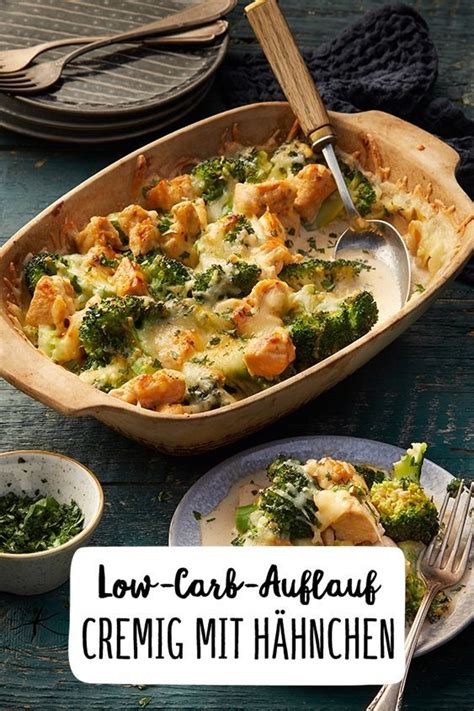 Cremiger Low-Carb Brokkoli-Auflauf mit Hähnchen | Rezept ...