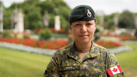 A Canadian Female Infantry Officer Will Command The Troops Guarding The