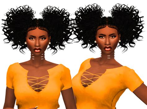 Pin By Sims4life On Hair Sims 4 Black Hair Sims 4 Afro Hair Sims