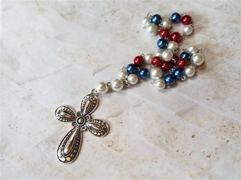Methodist Rosary Protestant Prayer Beads Episcopal Rosary Etsy
