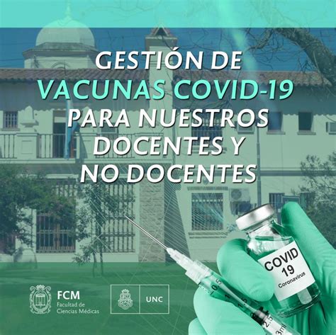 Gestión De Vacunas Covid 19 Para Docentes Y Nodocentes De La Fcm