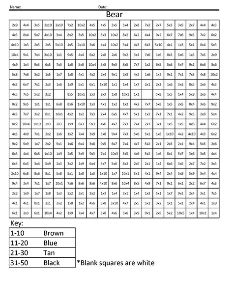 coloring squared    worksheets