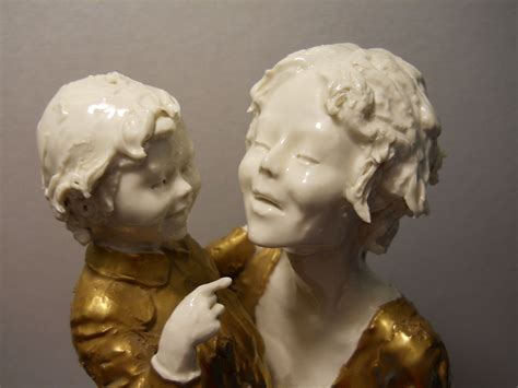 Italian Porcelain Statue Antiques Board