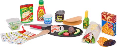 Melissa And Doug Fill And Fold Taco And Tortilla Set Teaching Toys And Books