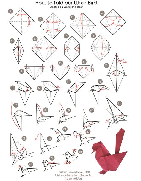 Origami Ideas Step By Step Easy Origami Paper Crane Vrogue Co
