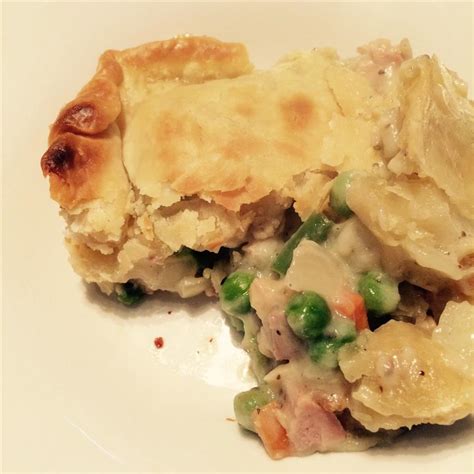 Dad S Leftover Turkey Pot Pie Allrecipes
