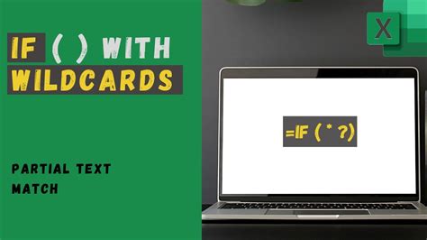Arguments surrounded by square brackets are optional. Excel If function with wildcards EXPLAINED | Asterisks and ...