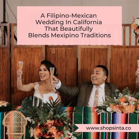 How This Filipino Mexican Couple Planned Their Mexipino Wedding Sinta And Co