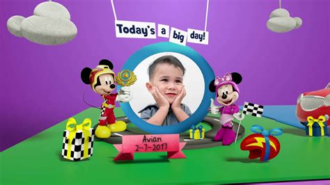 Happy Birthday Disney Junior Mickey Happy Birthday Novocom Top To