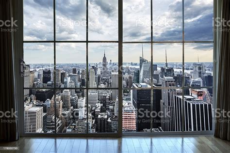 Real Estate View Manhattan Nyc Window Empire State