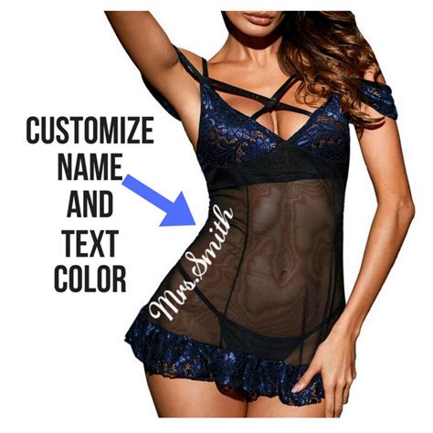 Custom Two Piece Lingerie Set Sexy Wedding Lingerie Lace Etsy