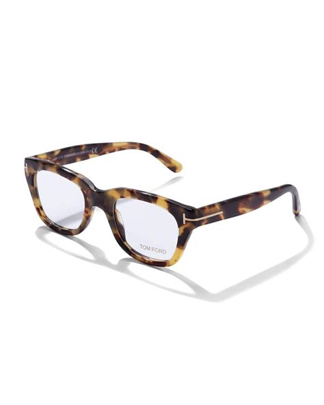 tom ford large havana fashion glasses tortoise glasses fashion eyeglass frames for men