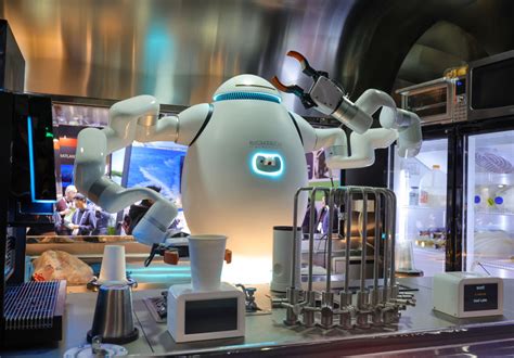 Robot Bartenders Ces 2024 Showcases Future Of Hospitality Sparking