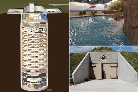 Mind-blowing luxury nuclear apocalypse bunker gets you a pool, cinema ...