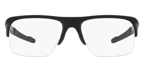 oakley™ plazlink ox8061 806101 56 satin black eyeglasses