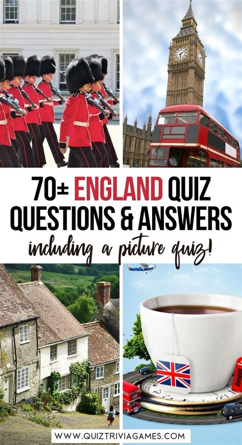 70 England Quiz Questions And Answers Quiz Trivia Games