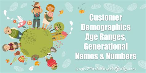 Age Ranges Generational Names And Numbers