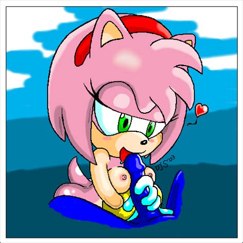 Rule 34 Amy Rose Anthro Breasts Fellatio Female Fur Hedgehog Male