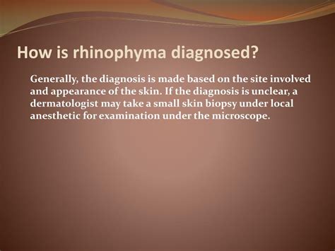 Ppt Rhinophyma Causes Symptoms Daignosis Prevention And Treatment
