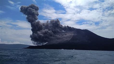 Dahsyatnya Letusan Gunung Krakatau Tahun 1883 Tsunami 30 Meter Dan