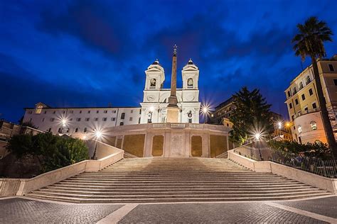 Architectural Buildings Of The World Trinita Dei Monti Worldatlas