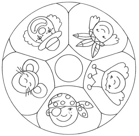 Kostenlose mandalas zum ausmalen für kinder und erwachsene zum herunterladen und ausdrucken als pdf. Ausmalbild Mandalas: Mandala Verkleiden kostenlos ausdrucken