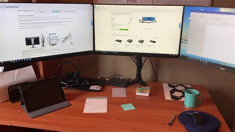 How To Set Up Three Dell 24 Display Monitors Using Dell Business Dock