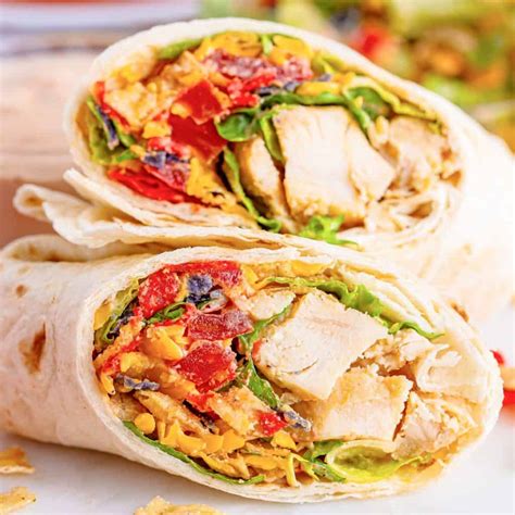 Southwest Hen Wraps The Nation Cook Dinner Tasty Made Simple