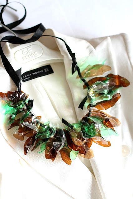 Diy Necklace Of Plastic Bottles Inspired Necklace Marni For Handm