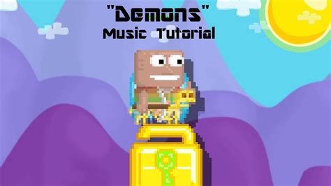 growtopia music tutorial demons youtube