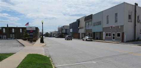 Downtown Monroe City Missouri Monroe City Is Located In T Flickr