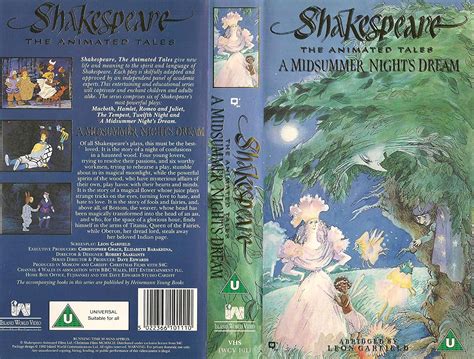 Shakespeare Midsummer Night S Dream Vhs Amazon Co Uk Cds Vinyl